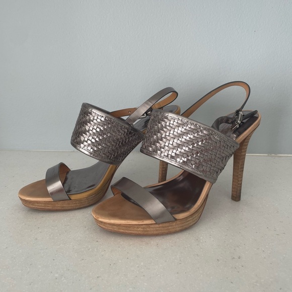 COACH Steffi Platform Stiletto Sandals - Picture 1 of 8
